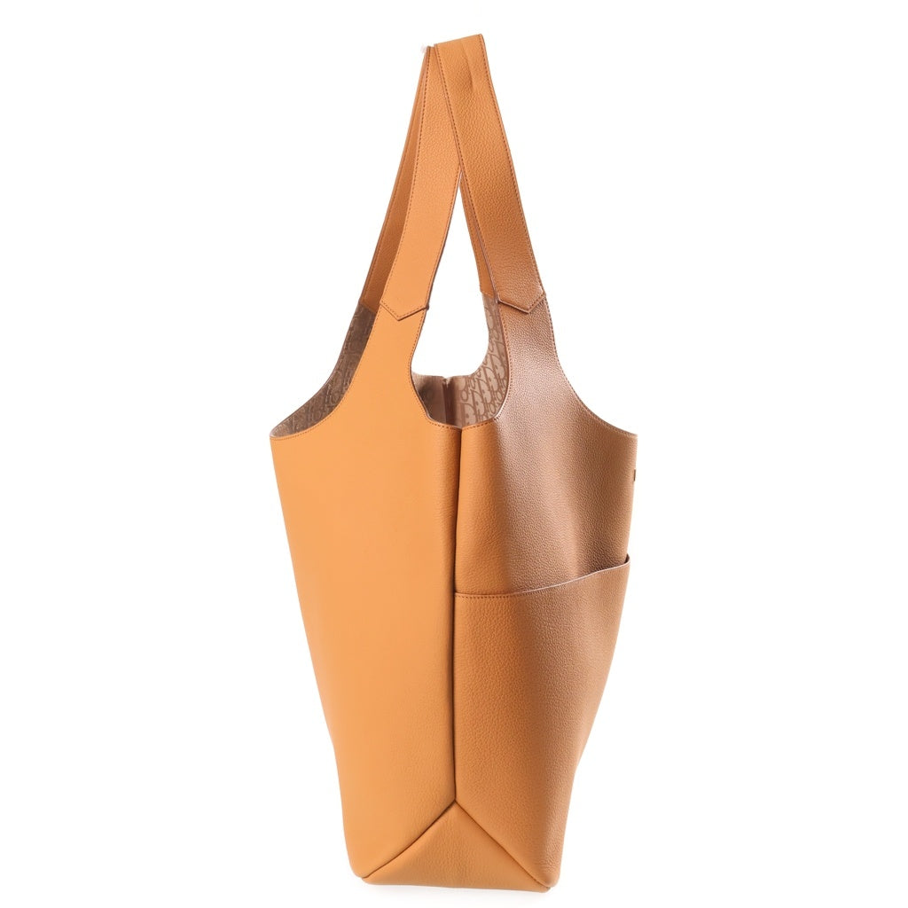 DIOR(ディオール) プリヴェ トートバッグ レザー ブラウン 1LLSH276KEC 01BO☆0285 レディース