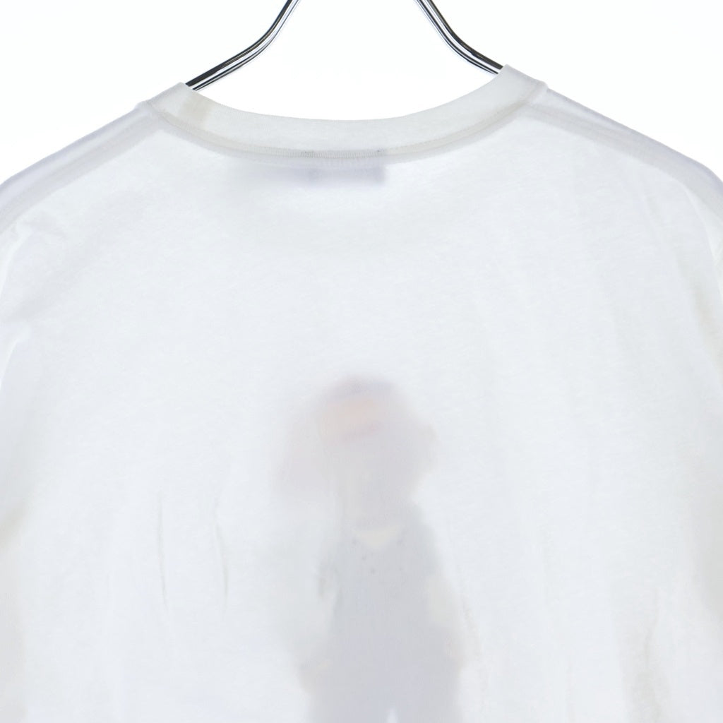POLO RALPH LAUREN(ポロラルフローレン) ポロベアプリント クルーネック 半袖Tシャツ カットソー ホワイト レディース