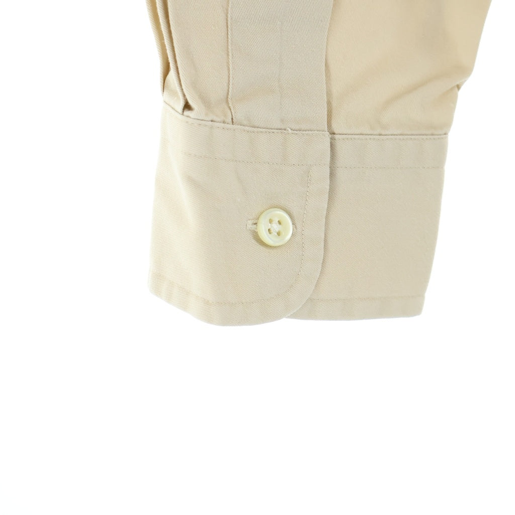 RALPH LAUREN(ラルフローレン) BLAKE ブレイク レギュラーカラー ロングスリーブ 長袖コットンシャツ ベージュ HS-RL-NM0611