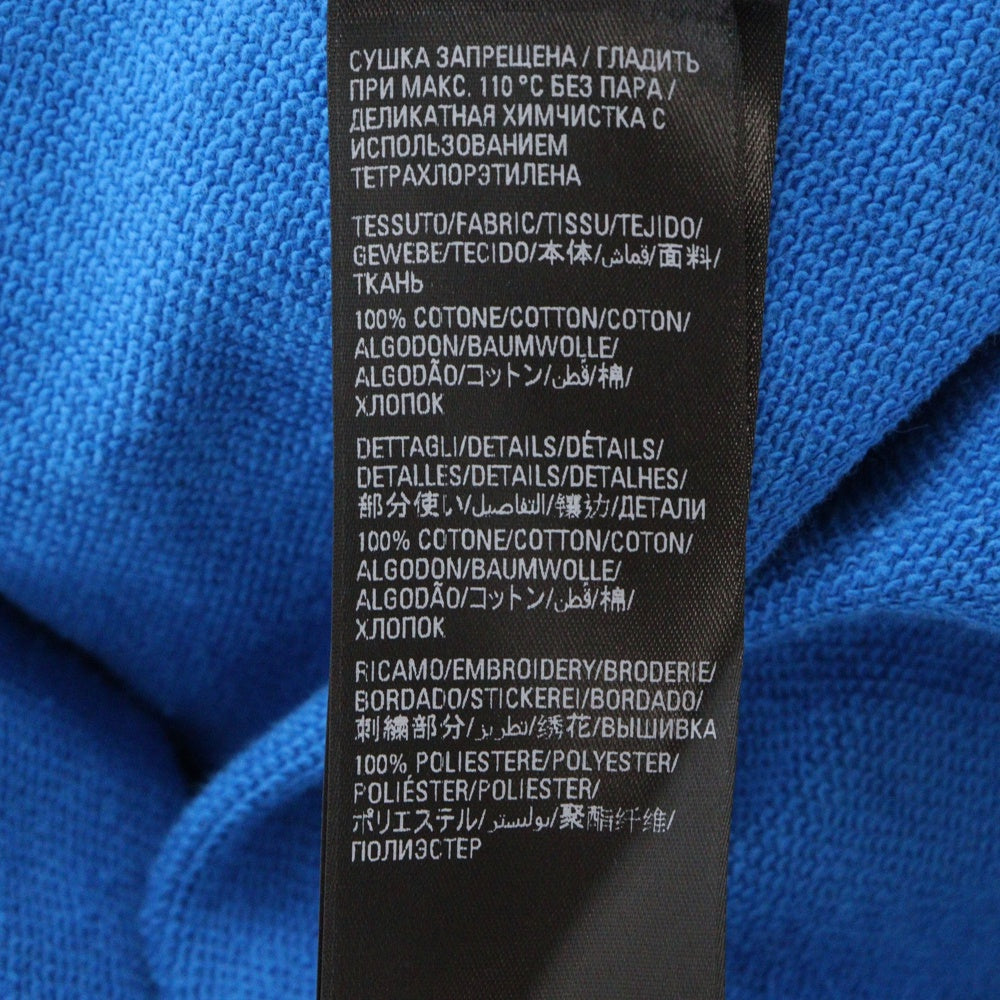 BALENCIAGA(バレンシアガ) 22AW×adidas Hoodie Large Fit アディダス ロゴラージフィットプルオーバーパーカー ブルー 729322 TNVN2