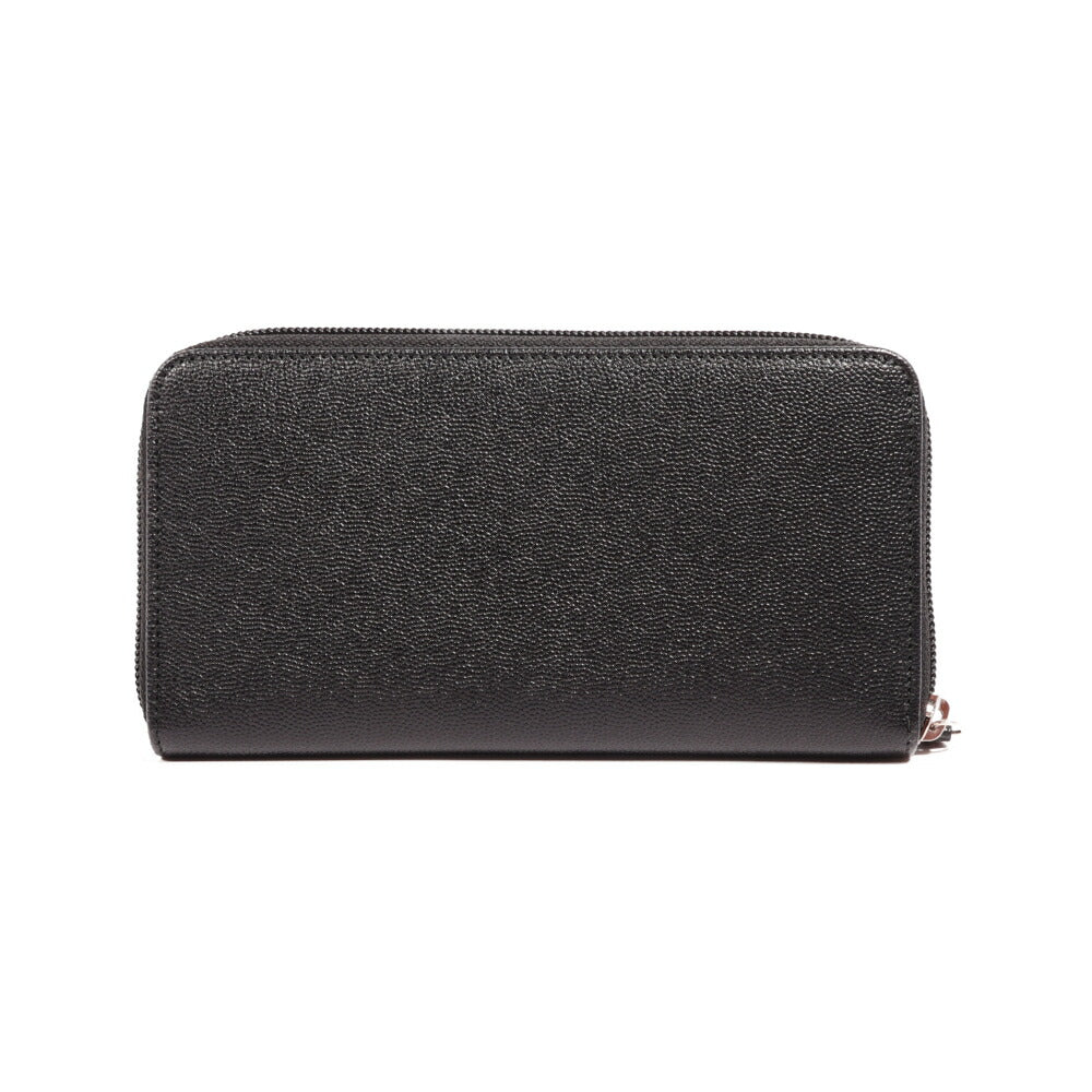 CHANEL(シャネル) ココマーク ラウンドファスナー 長財布 レザー ブラック レザー