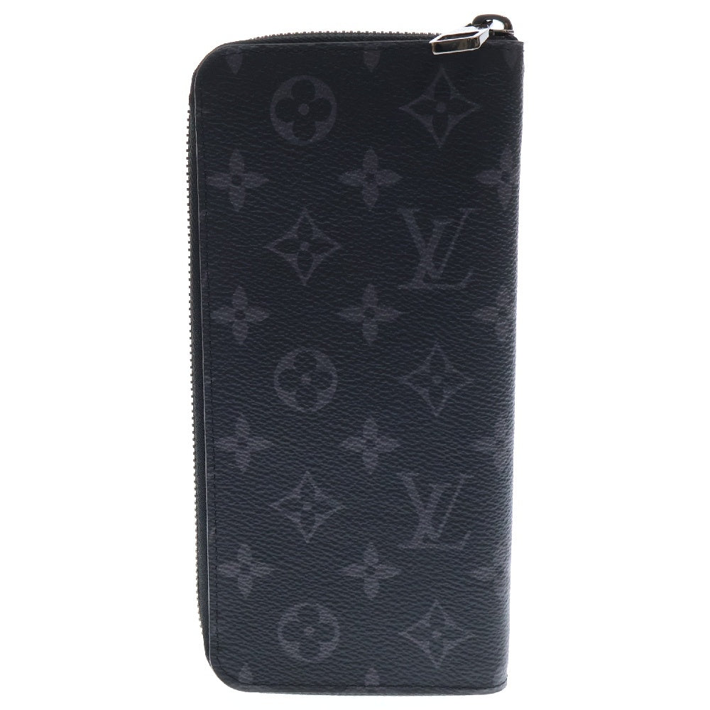 LOUIS VUITTON(ルイヴィトン) モノグラム エクリプス ジッピーウォレット ヴェルティカル ブラック レザー 長財布 M62295