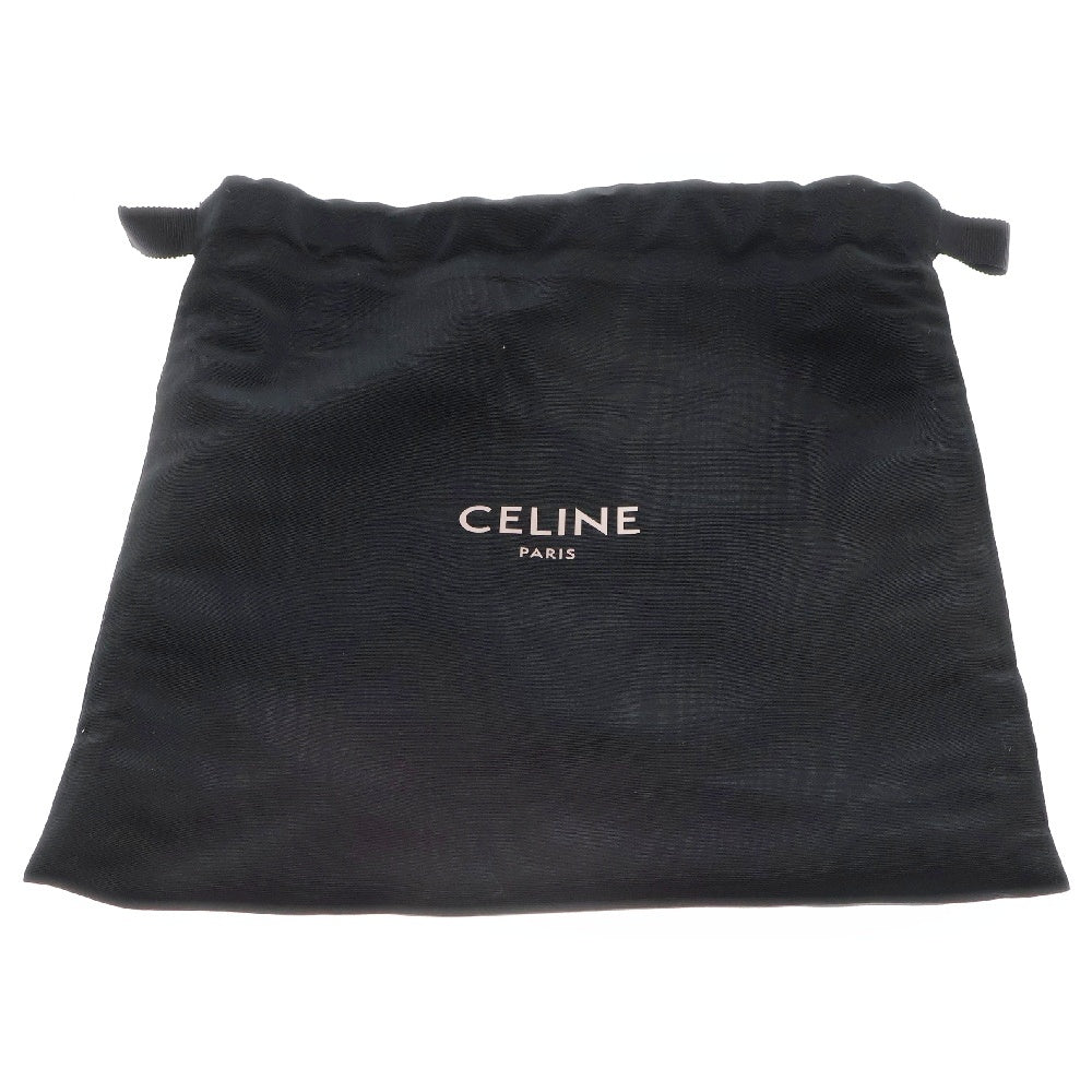 CELINE(セリーヌ) トリオンフ ティーン ショルダーバッグ グリーン レザー ゴールド金具
