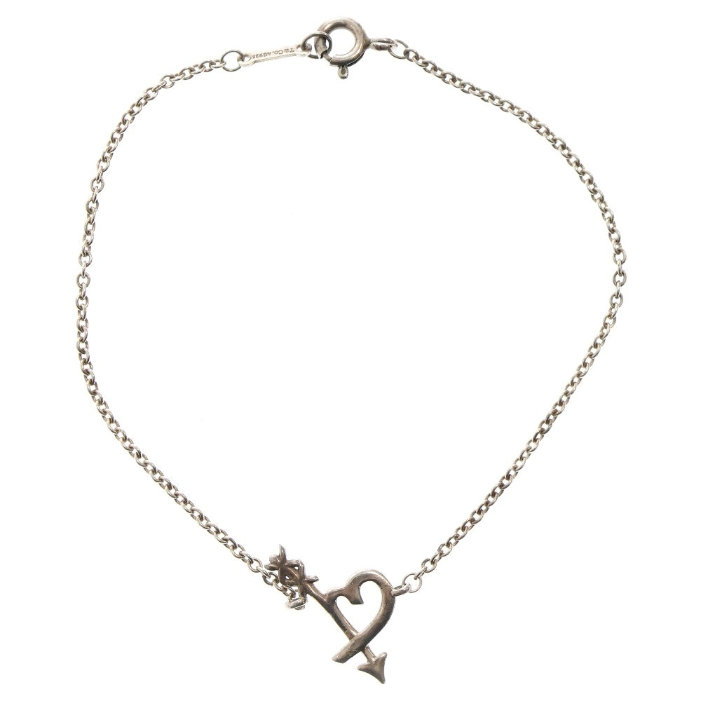 TIFFANY&Co(ティファニー) グラフィティ ハート&アロー ブレスレット Ag925 シルバー アクセサリー