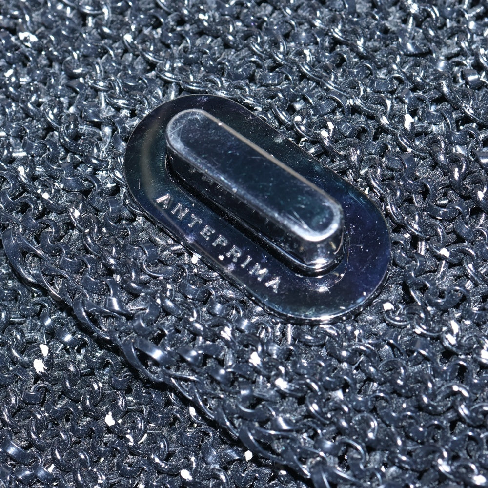 ANTEPRIMA(アンテプリマ) ワイヤー フラップ ハンドバック ブラック PVC