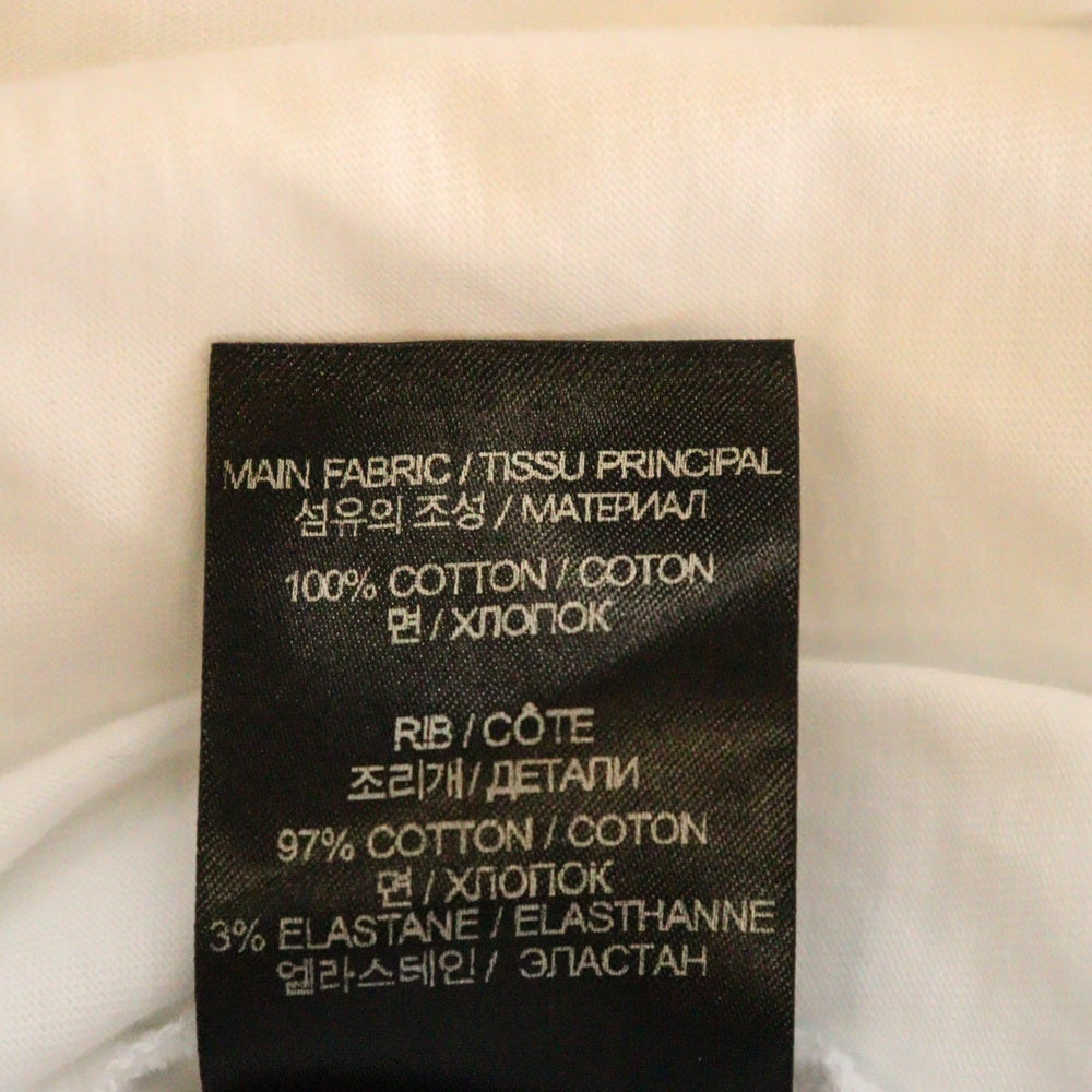VETEMENTS(ヴェトモン) 21AW Hello My name is VETEMENTS T-shirt マイネームイズプリント半袖Tシャツ XSUE54TR240W ホワイト