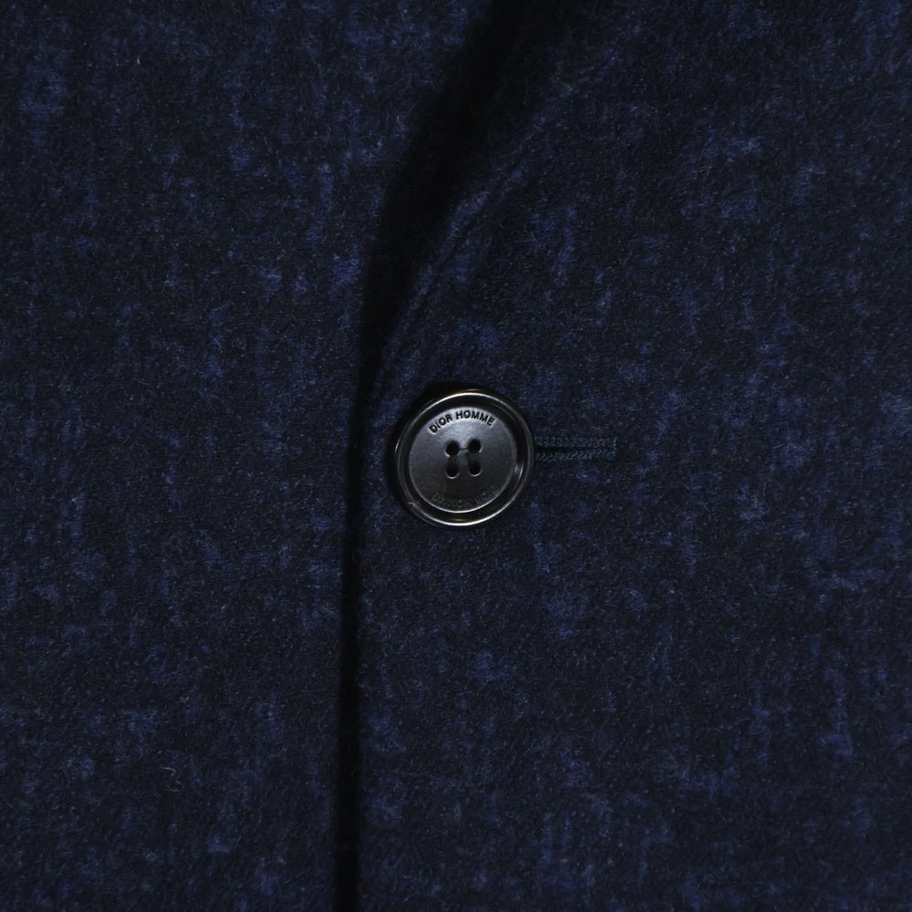 Christian Dior(クリスチャンディオール) DIOR HOMME ディオール オム コート ブルー ウール ジャケット 533C348A4040