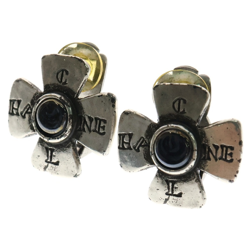 CHANEL(シャネル) カンボンライン イヤリング シルバー クロス アクセサリー 99A