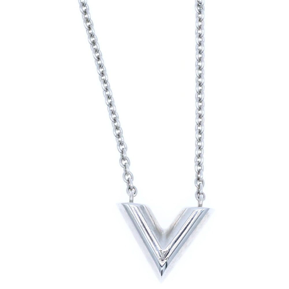 LOUIS VUITTON(ルイヴィトン) エセンシャルV ネックレス ペンダント メタル シルバー M63197 アクセサリー