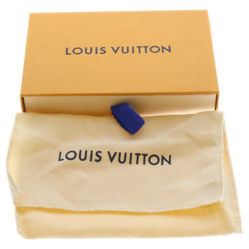 LOUIS VUITTON(ルイヴィトン) モノグラム ポルトカルト・ロミー サフランイエロー ブラウン PVC カードケース コインケース M12384 ICタイプ