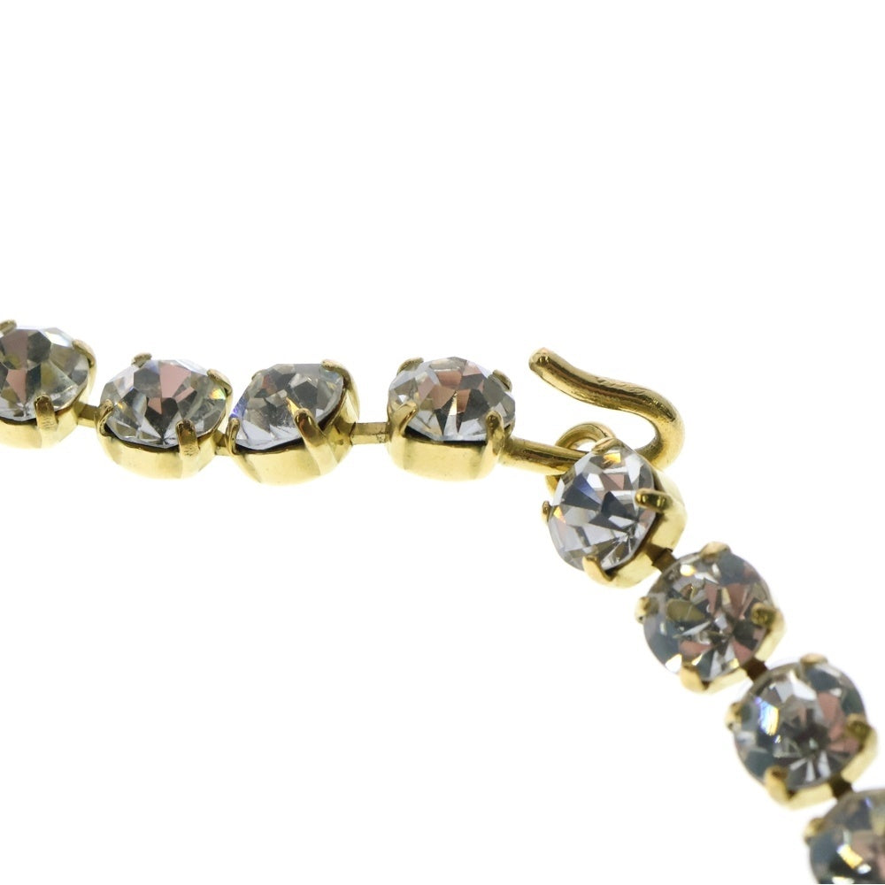 CHANEL(シャネル) ココマーク フルラインストーン ネックレス チョーカー GP ゴールド アクセサリー