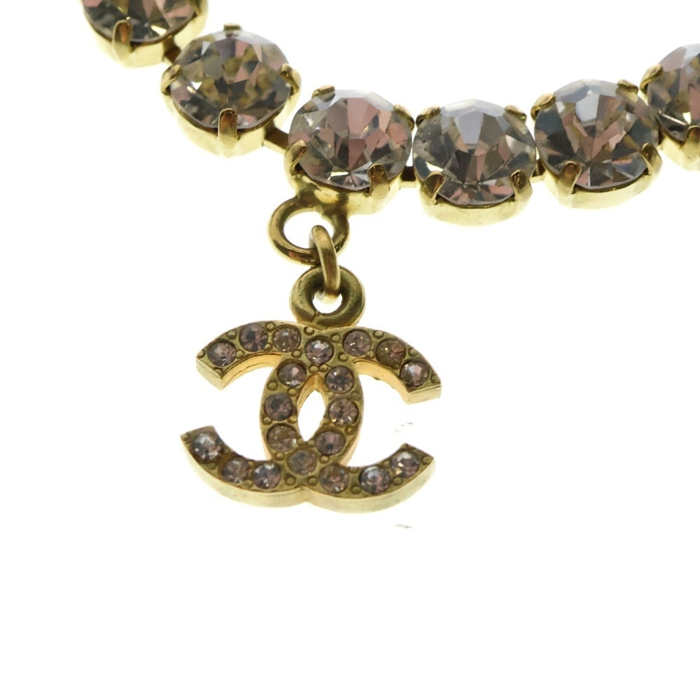CHANEL(シャネル) ココマーク フルラインストーン ネックレス チョーカー GP ゴールド アクセサリー