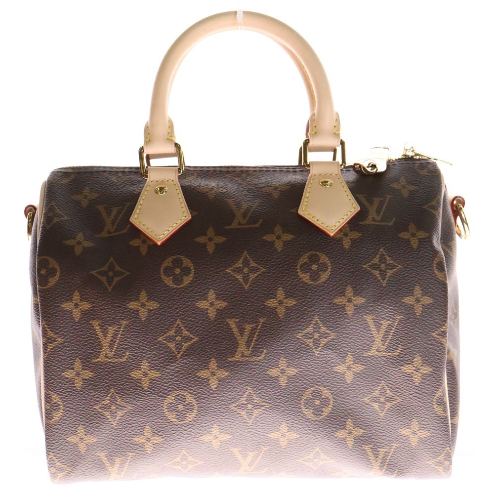 LOUIS VUITTON(ルイヴィトン) モノグラム スピーディ25 バンドリエール ブラウン PVCレザー ショルダーバッグ RFID M46977