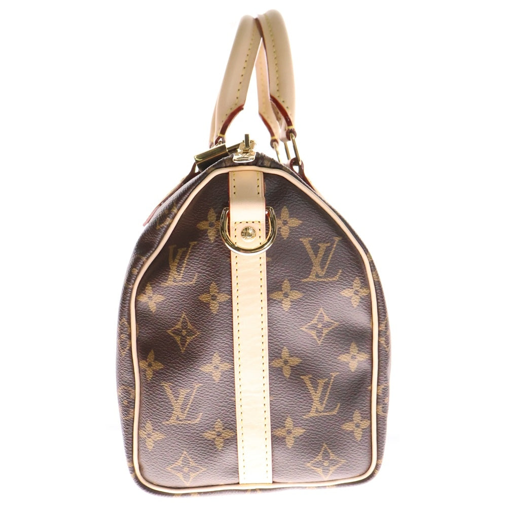 LOUIS VUITTON(ルイヴィトン) モノグラム スピーディ25 バンドリエール ブラウン PVCレザー ショルダーバッグ RFID M46977