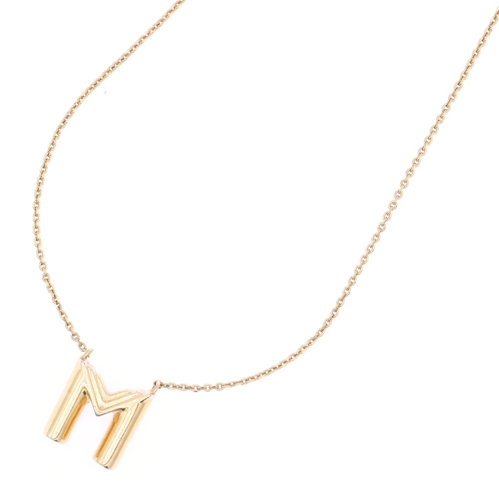 LOUIS VUITTON(ルイヴィトン) エッセンシャルM ネックレス ペンダント ゴールド GP M61680