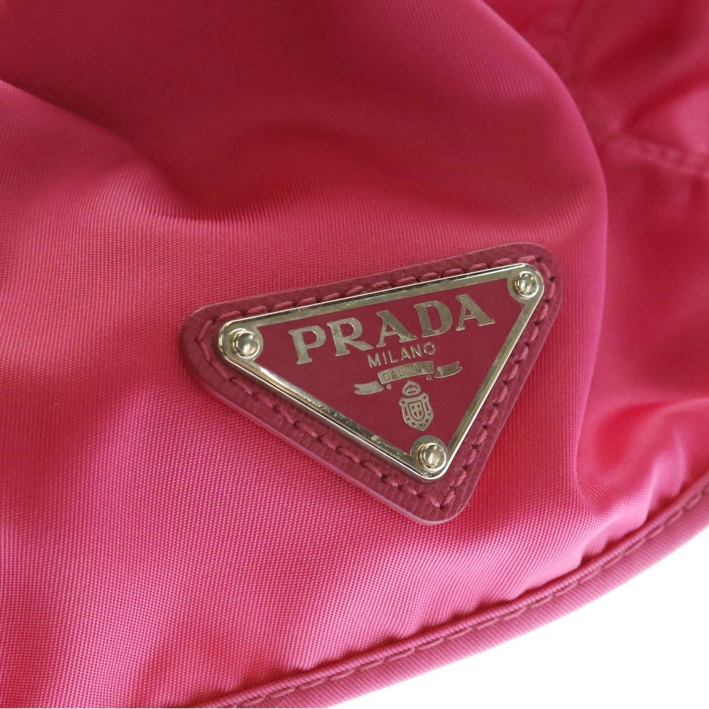 PRADA(プラダ) リュックサック ナップサック バッグ ピンク テスート BZ0024