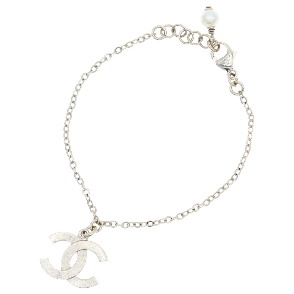 CHANEL(シャネル) ココマーク ラインストーン ブレスレット ゴールド B17A アクセサリー