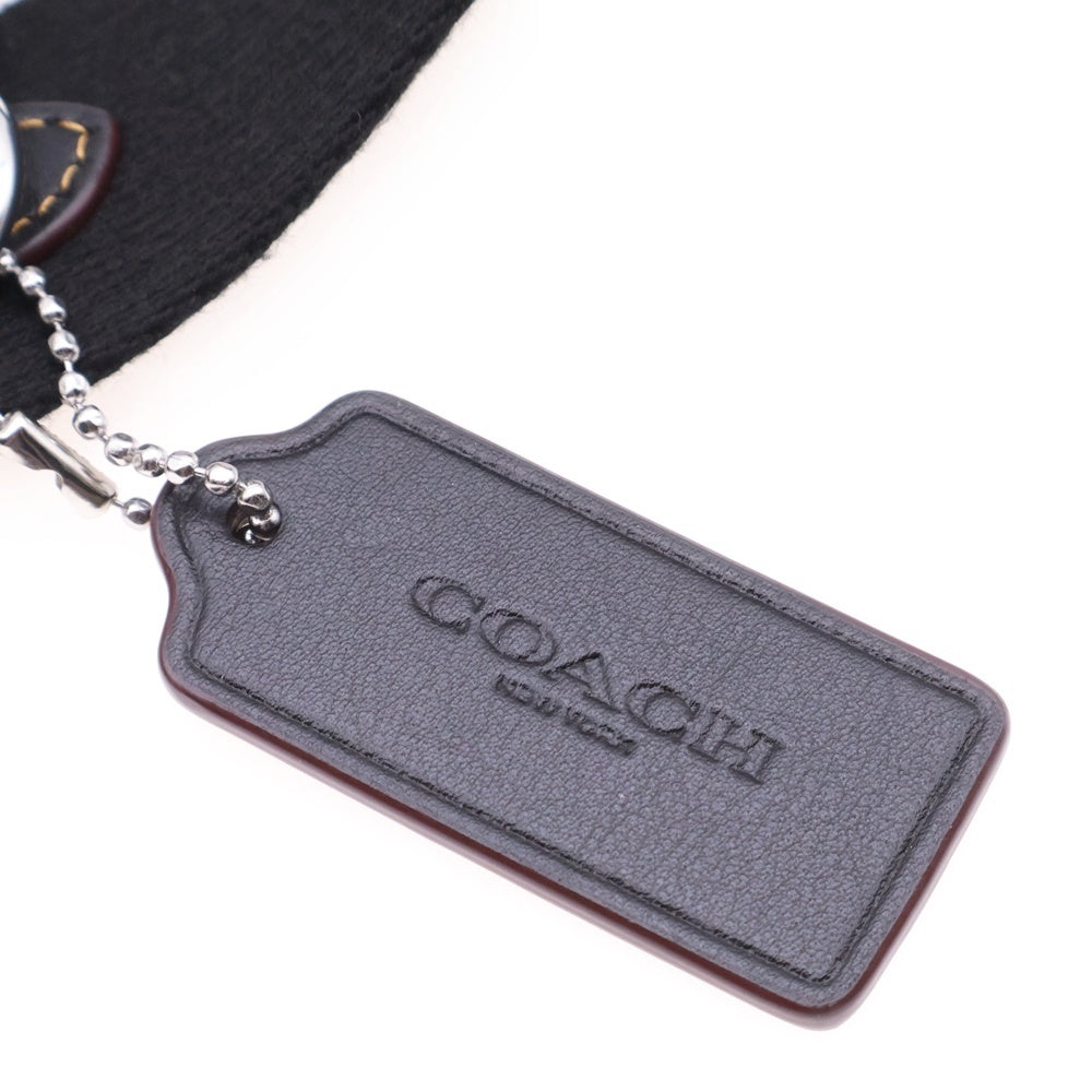 COACH(コーチ) ウィズ レオパード プリント ジェイミー カメラバッグ ショルダーバッグ シグネチャー ブラウン ブラック レザー
