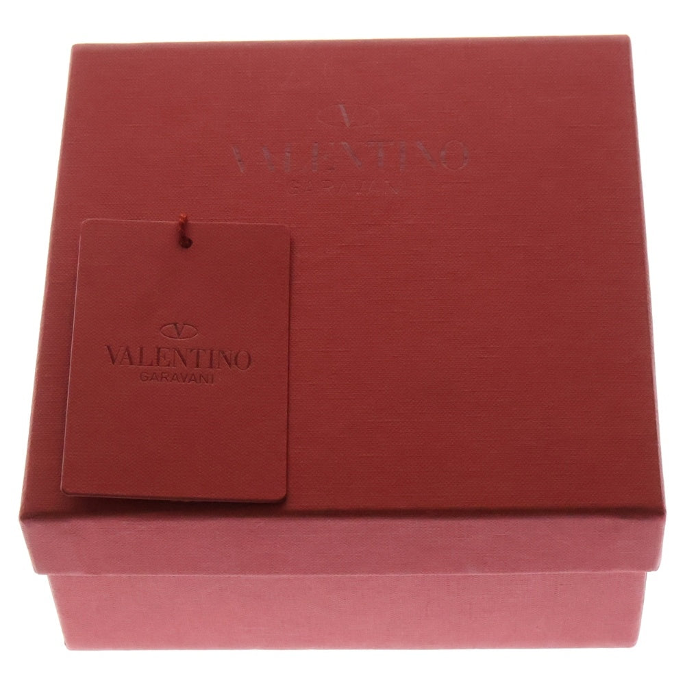 VALENTINO(ヴァレンティノ) カジュアルベルト リバーシブル ブラック×レッド ゴールド金具 レザー ZW2T0S11ZFR
