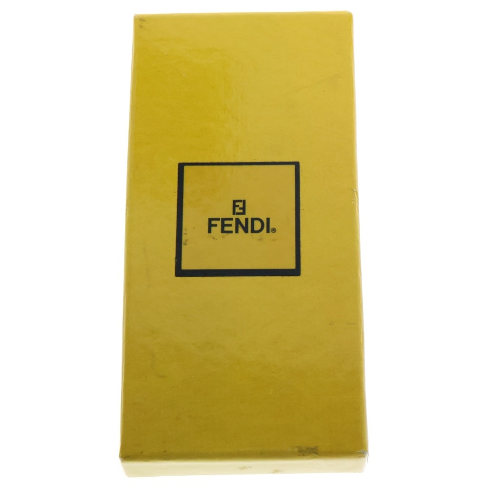 FENDI(フェンディ) フェンディ キーホルダー バッグチャーム キーリング キーホルダー ゴールド金具 ブラウン