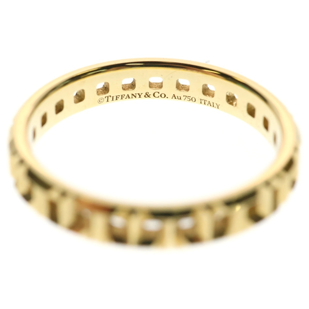 TIFFANY&Co(ティファニー) Tトゥルー ナロー リング 指輪 ゴールド Au750 3.8g #16