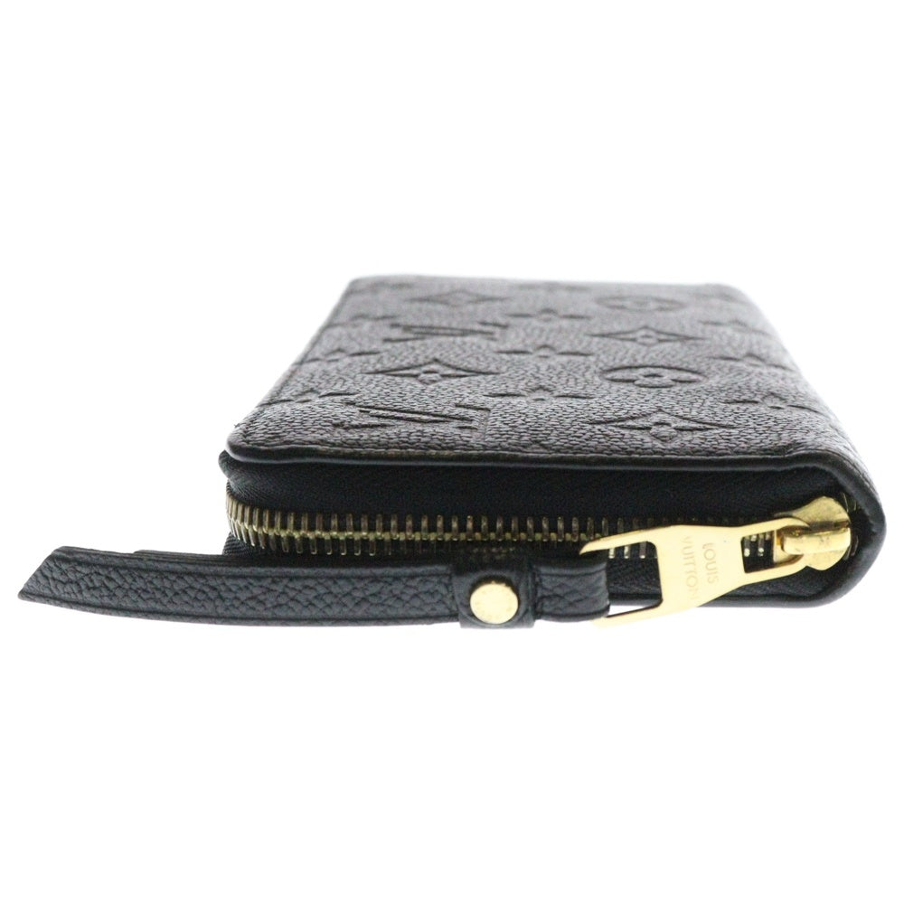 LOUIS VUITTON(ルイヴィトン) モノグラムアンプラント ジッピーウォレット ロングウォレット 長財布 ブラック ゴールド金具 レザー M61864