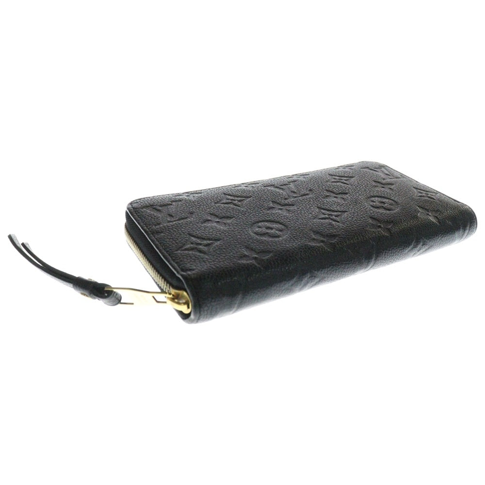 LOUIS VUITTON(ルイヴィトン) モノグラムアンプラント ジッピーウォレット ロングウォレット 長財布 ブラック ゴールド金具 レザー M61864