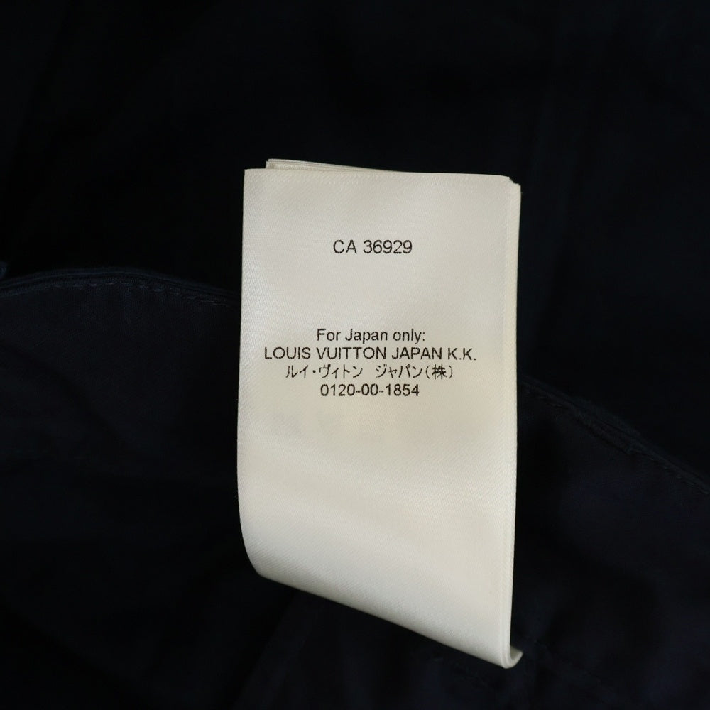 LOUIS VUITTON(ルイヴィトン) 25AW モノグラム エンボス コットン チノ ハーフ ショートパンツ ショーツ ネイビー RM252MQ FUG HTP48W
