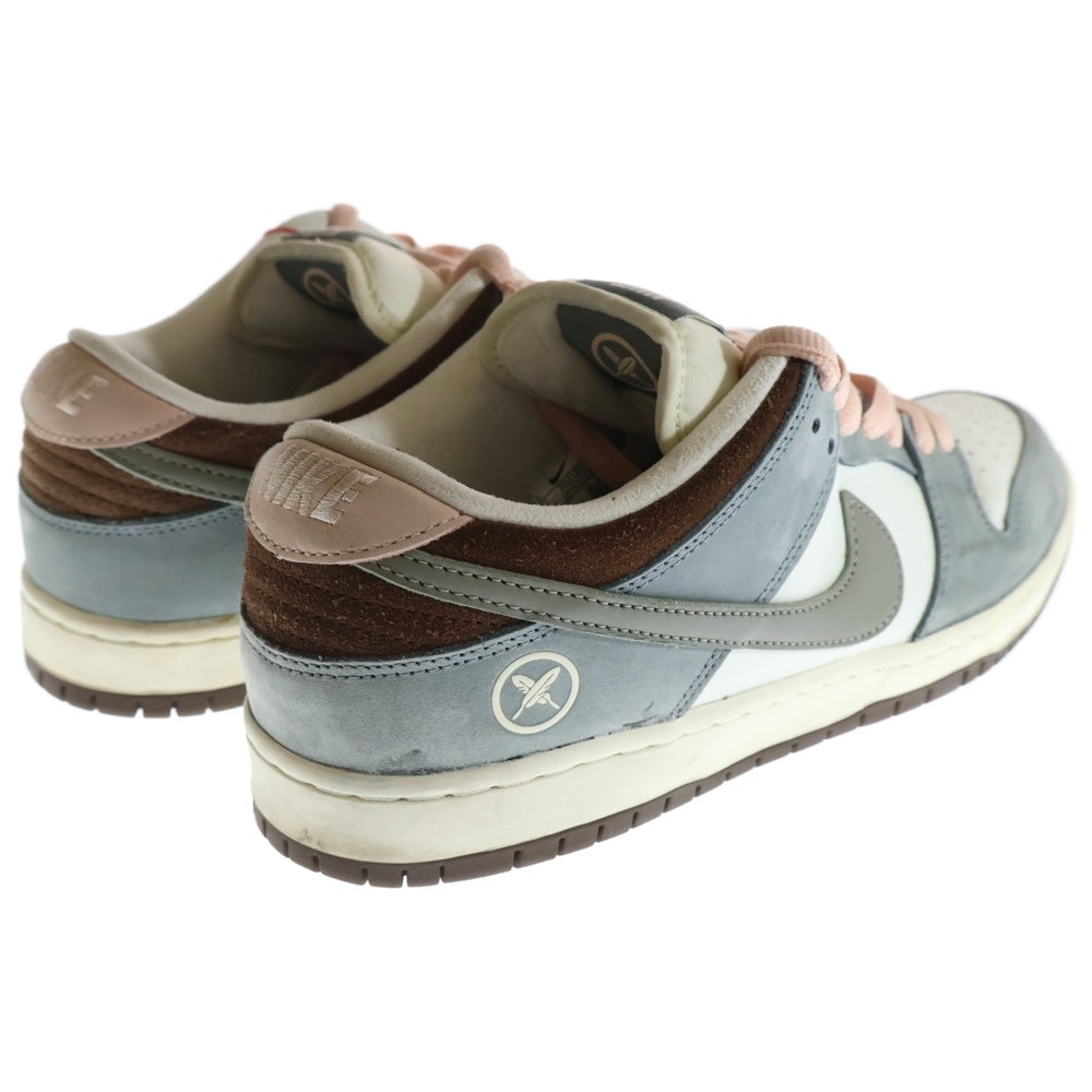 NIKE SB(ナイキエスビー) ×Yuto Horigome Dunk Low Pro QS Wolf Gray ×堀米雄斗 ダンクロープロ キューエス ウルフグレー US10.5/28.5cm ローカットスニーカー FQ1180-001 グレー