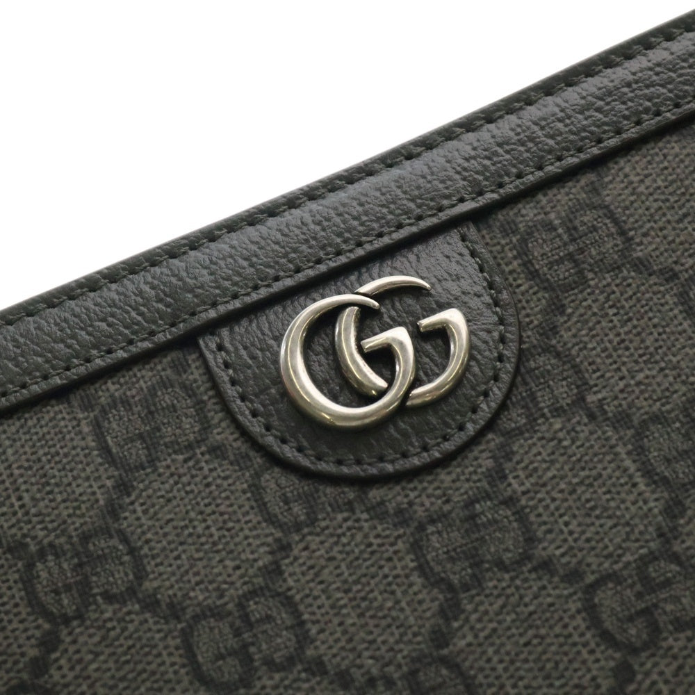 GUCCI(グッチ) GGオフィディア ミニクラッチバッグ セカンドバッグ ショルダーバック グレー
