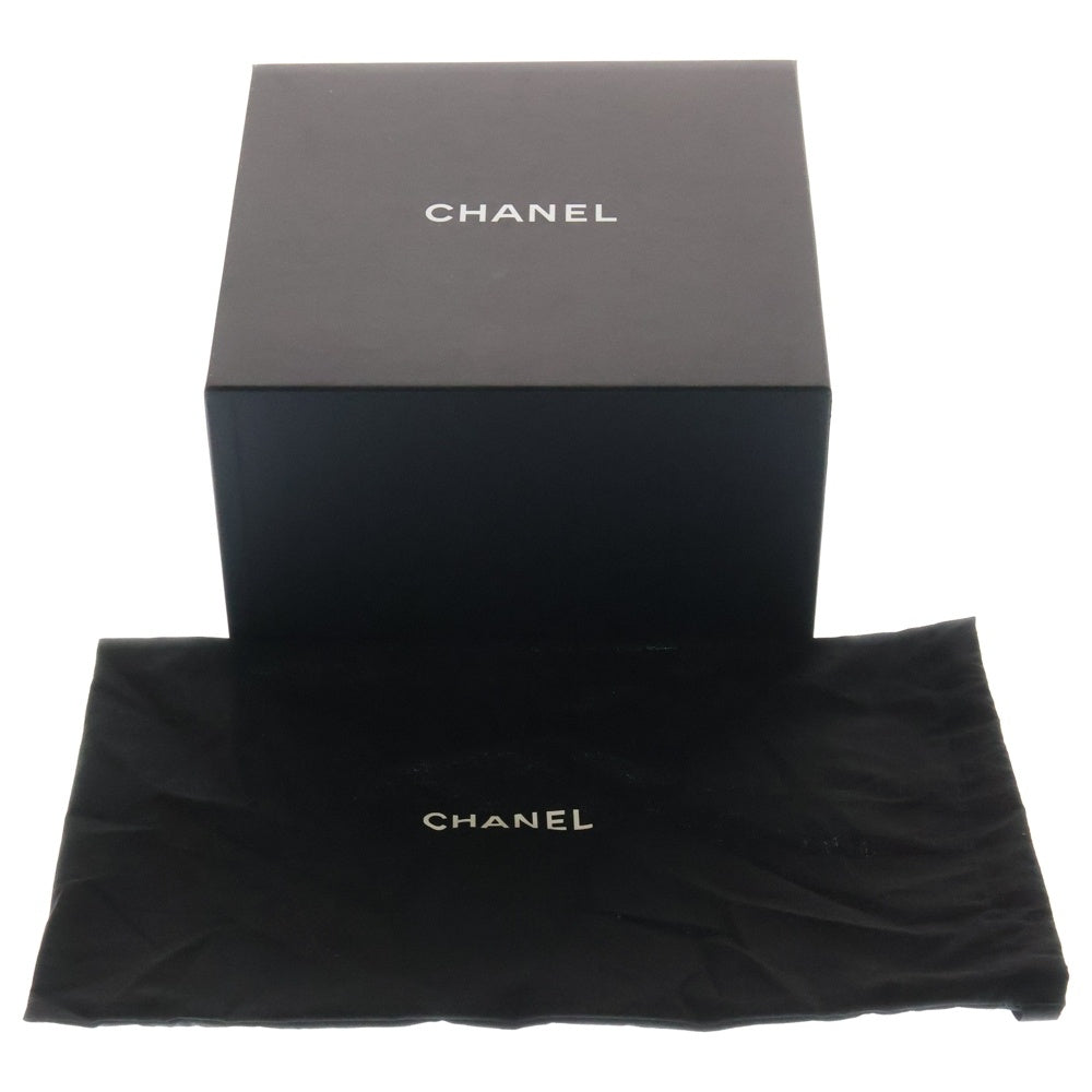 CHANEL(シャネル) ココマーク マトラッセ バニティ ラムスキン レザーチェーンショルダーバッグ ブラック レディース