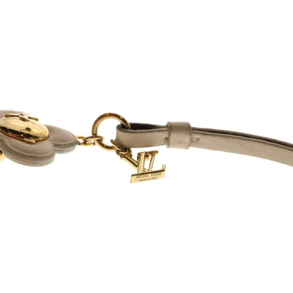 LOUIS VUITTON(ルイヴィトン) ミニヴィヴィエンヌ バッグチャーム キーホルダー ストラップ ピンクベージュ ゴールド金具 レザー M02204