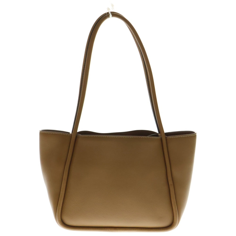 PRADA(プラダ) SOFT GRAIN トライアングルロゴ レザーハンドバッグ ブラウン レディース 1BG539