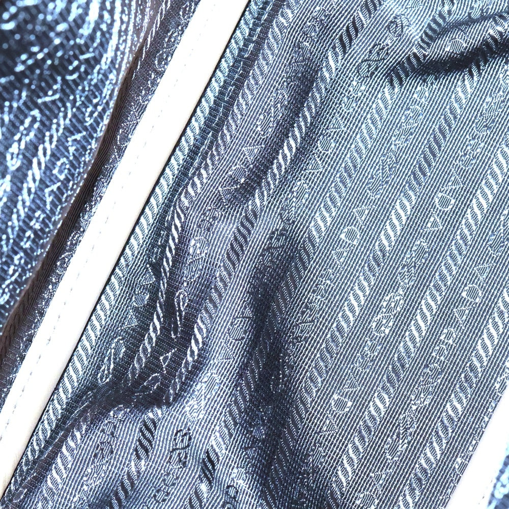 PRADA(プラダ) SOFT GRAIN トライアングルロゴ レザーハンドバッグ ブラウン レディース 1BG539