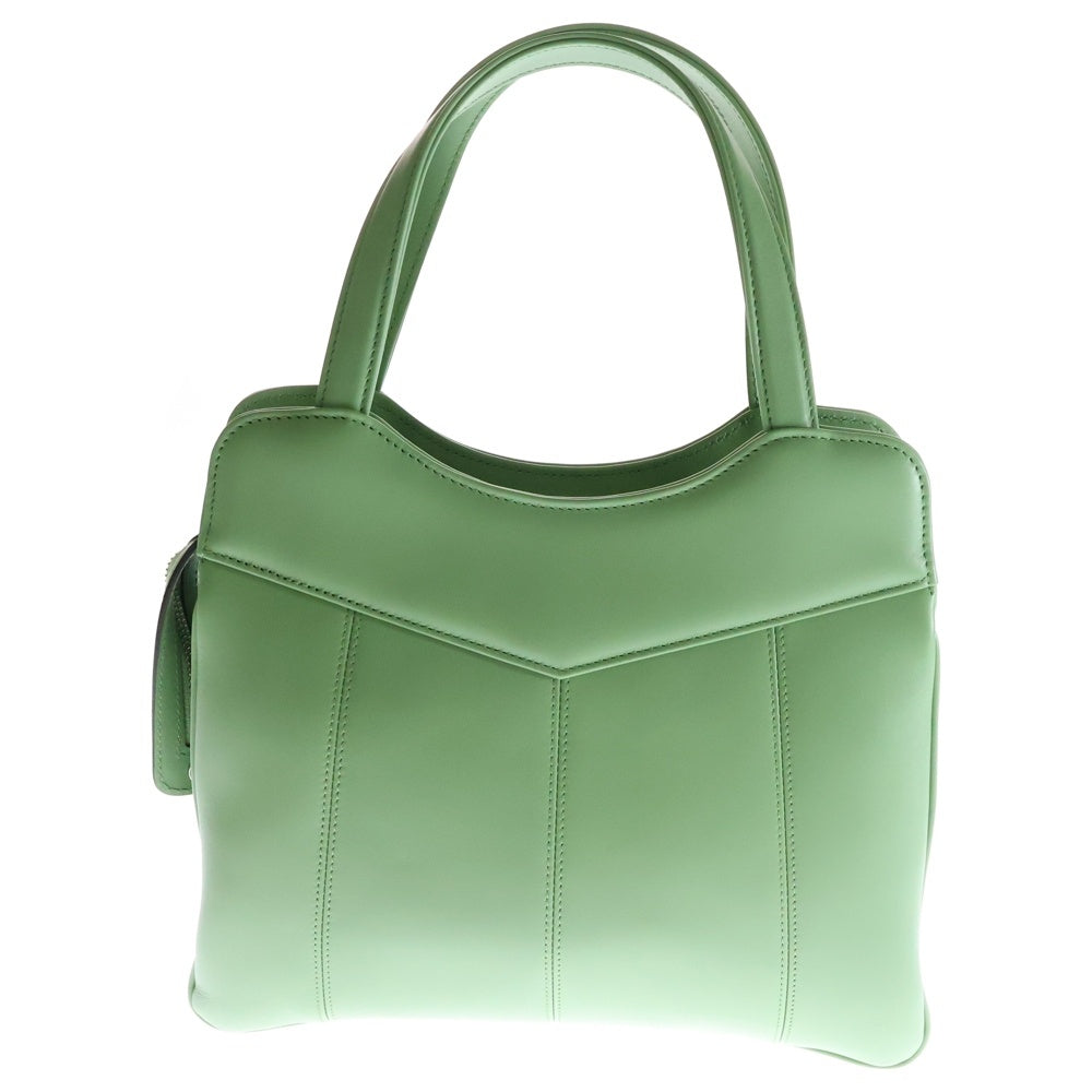 GUCCI(グッチ) GGマーモント 2WAY レザーハンドバッグ チェーンショルダーバッグ グリーン レディース 745918