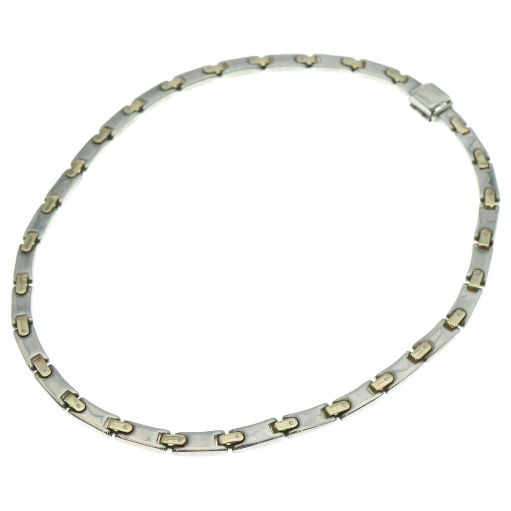 TIFFANY&Co(ティファニー) Hリンク コンビ ヴィンテージチェーンネックレス シルバー