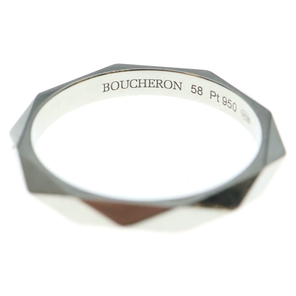 BOUCHERON(ブシュロン) FACETTE ファセットリング 指輪 Pt950 プラチナ レディース