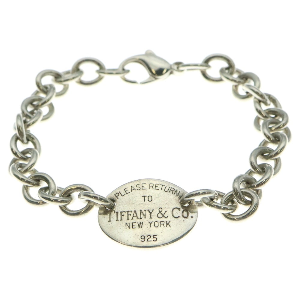 TIFFANY&Co(ティファニー) リターントゥ オーバルタグ ブレスレット チェーン シルバー925