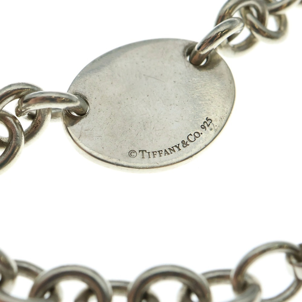 TIFFANY&Co(ティファニー) リターントゥ オーバルタグ ブレスレット チェーン シルバー925