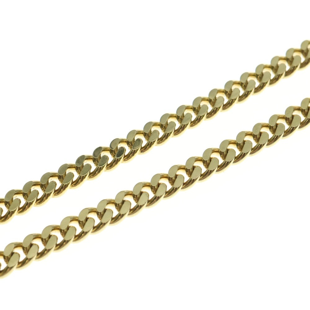 CHANEL(シャネル) ココマーク ラインストーン ネックレス ペンダント チェーン ゴールド×ブラック C24S