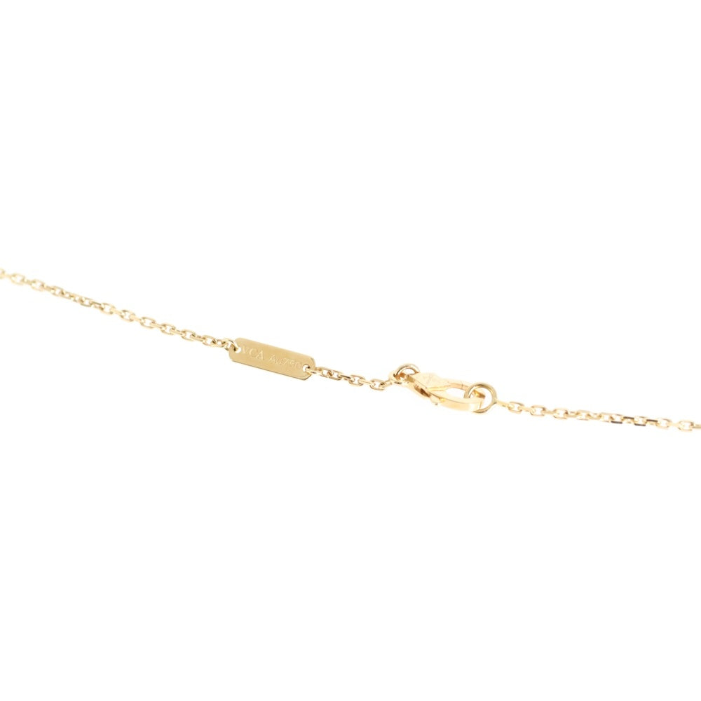 Van Cleef & Arpels(ヴァンクリーフアンドアーペル) ヴィンテージアルハンブラ ネックレス マザーオブパール イエローゴールド YG Au750 VCARA45900 ジュエリー