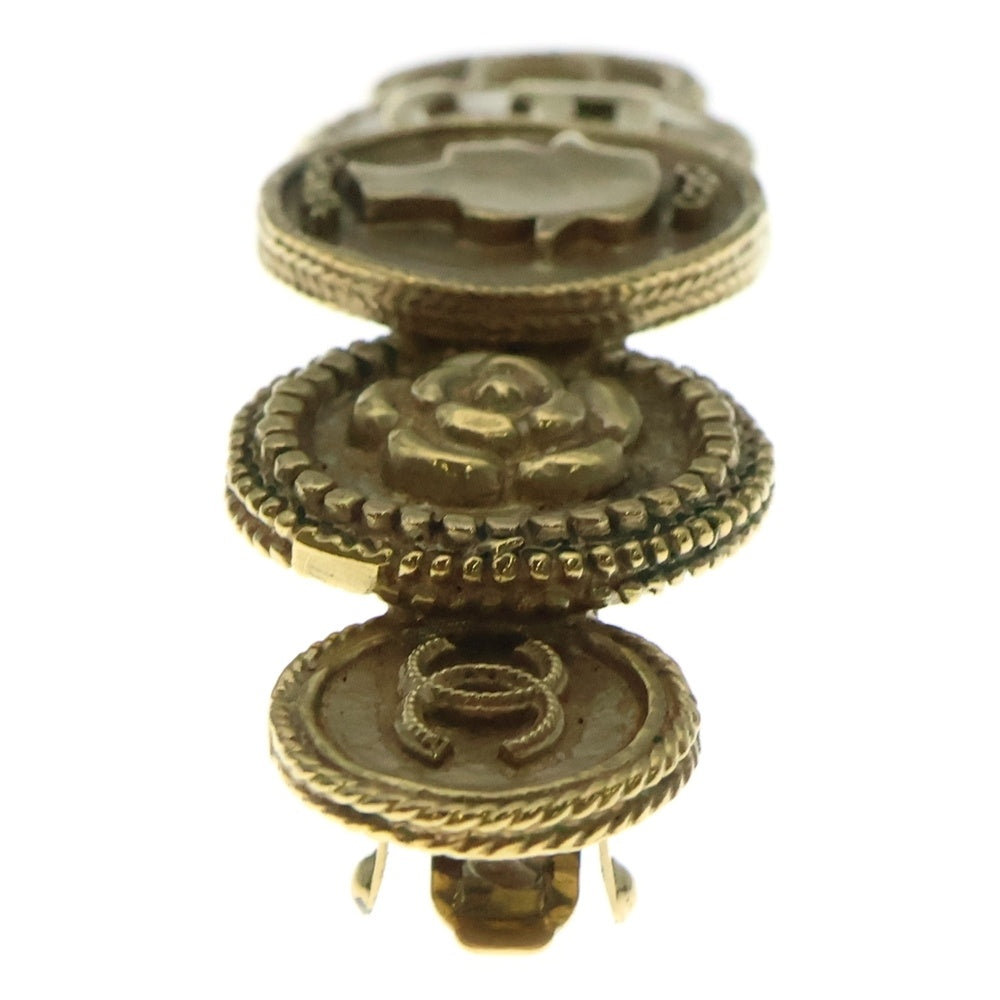 ニャム　CHANEL シャネル　ココマーク　バレッタ　ヘアクリップ CHANEL(シャネル) ココマーク No.5 バレッタ ヘアクリップ ゴールド GP