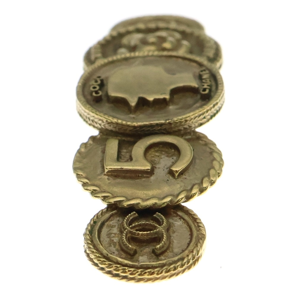 CHANEL(シャネル) ココマーク No.5 バレッタ ヘアクリップ ゴールド GP