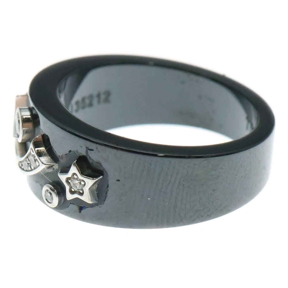 CHANEL(シャネル) コスミックドゥシャネル リング 指輪 ブラック