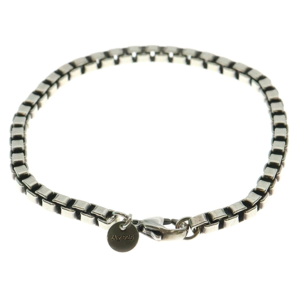 ティファニィーTiffany & Co. ベネチアンブレスレット 925シルバー ベネチアン リンク I.D. ブレスレット スターリングシルバー
