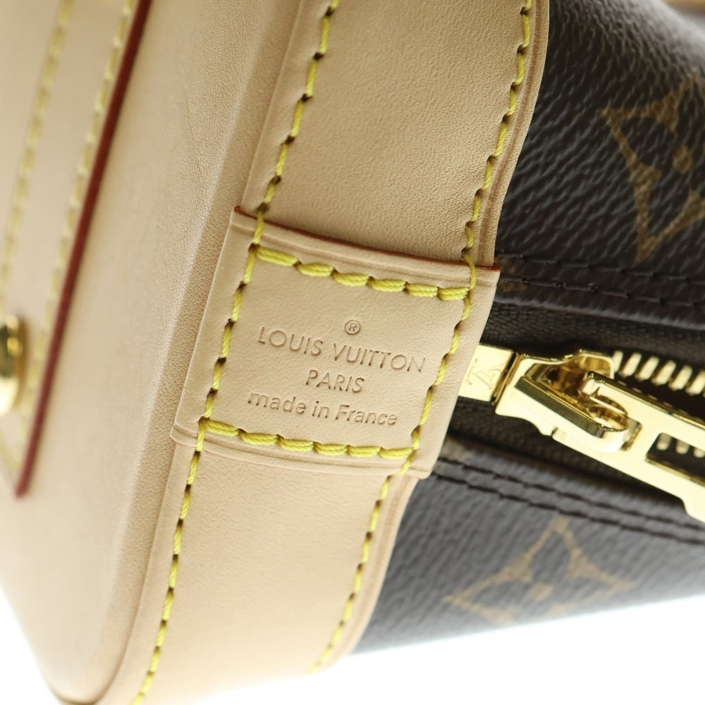 LOUIS VUITTON(ルイヴィトン) モノグラム アルマBB 2WAYバッグ ショルダーバッグ ハンドバッグ ブラウン ゴールド金具 M46990