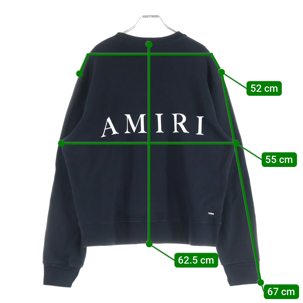 AMIRI(アミリ) MA Logo ロゴ スウェット ブラック コットン