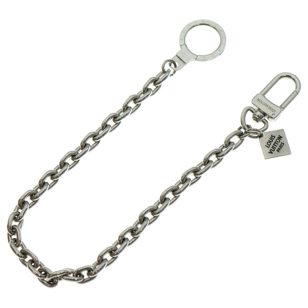 LOUIS VUITTON(ルイヴィトン) シェンヌアノクレXL キーホルダー キーリング シルバー チェーン メタル M65076