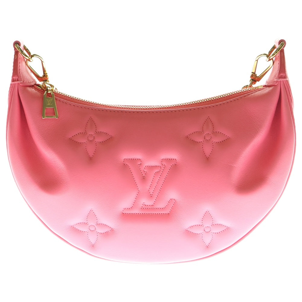 LOUIS VUITTON(ルイヴィトン) オーバー ザ ムーン モノグラム バブルグラム レザー 2WAY チェーン ハンド ショルダーバッグ ゴールド金具 ピンク M59915