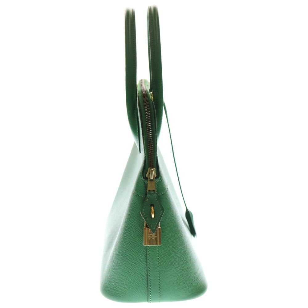 HERMES(エルメス) ボリード31 トートバッグ ハンドバッグ レザー ゴールド金具 グリーン 〇Y刻印